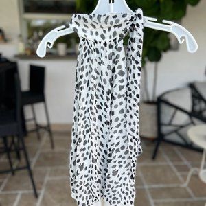 Express Polka Dot Halter Body Suit